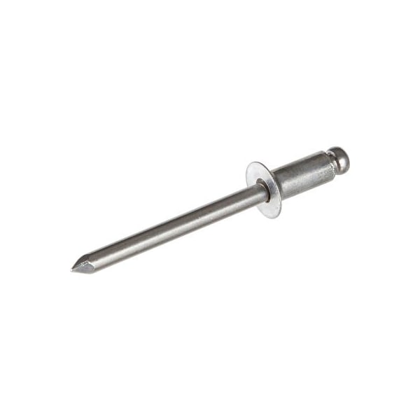 Pop Blind Rivet - 1/8 x 4-4 - Countersunk Head - Up to 1/4in Grip - Aluminum/Aluminum - Pkg of 500
